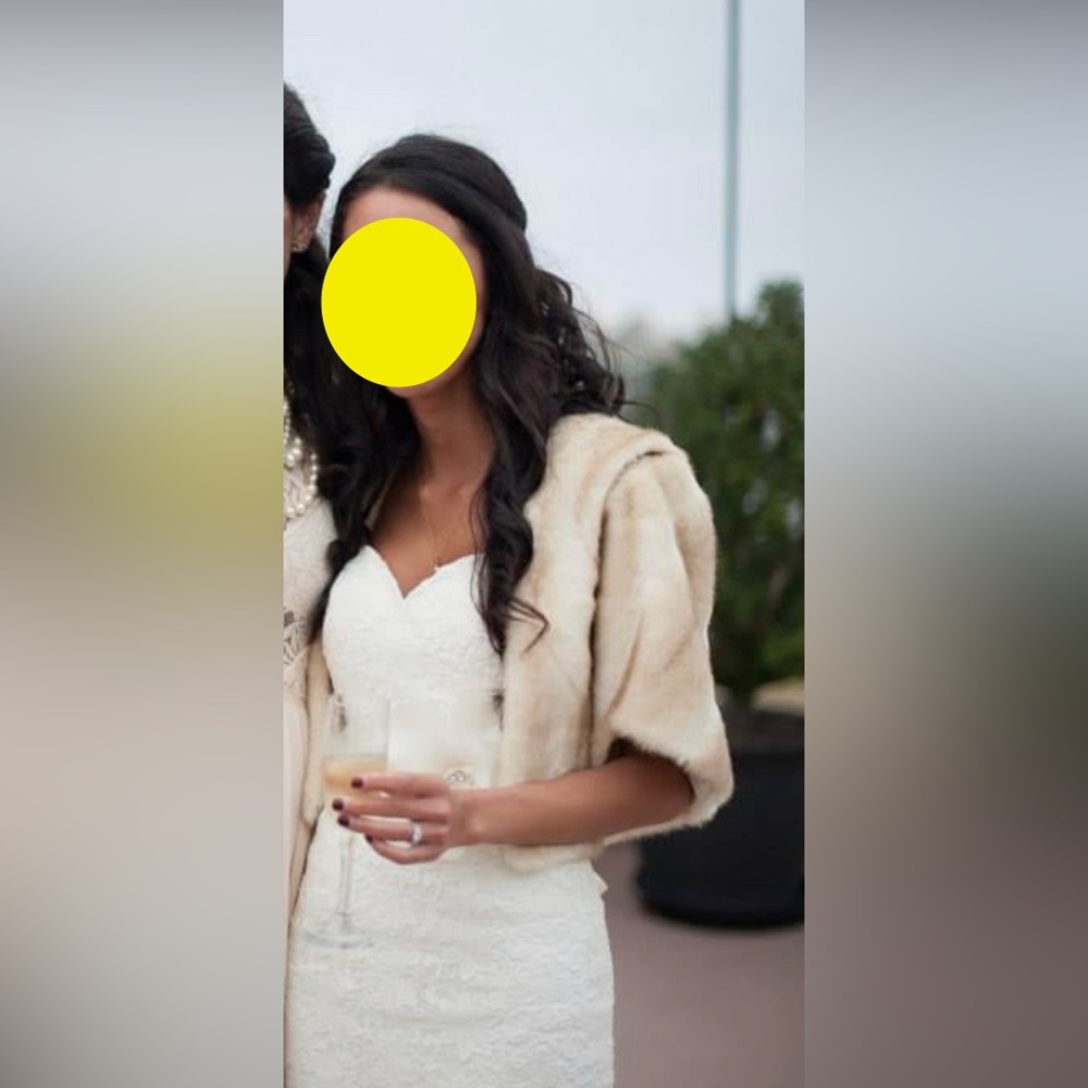 Faux Fur Shrug/ Shawl